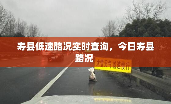 寿县低速路况实时查询，今日寿县路况 