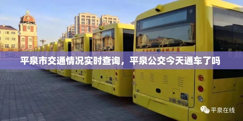 平泉市交通情况实时查询，平泉公交今天通车了吗 