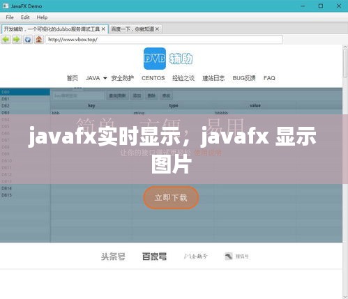 javafx实时显示，javafx 显示图片 