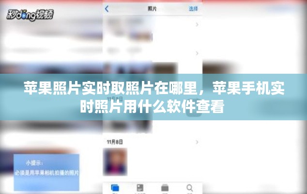 苹果照片实时取照片在哪里，苹果手机实时照片用什么软件查看 
