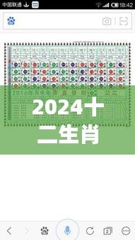 2024十二生肖49码表：生肖与数字的心灵契合度测试