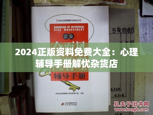2024正版资料免费大全：心理辅导手册解忧杂货店