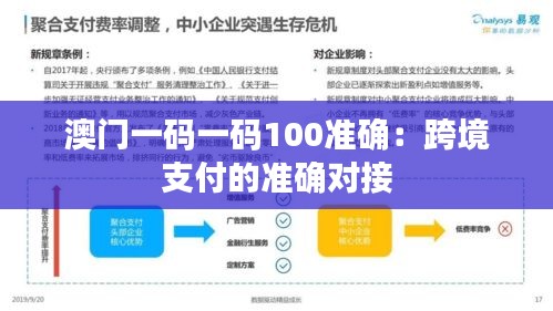 澳门一码一码100准确：跨境支付的准确对接