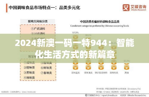 2024新澳一码一特944：智能化生活方式的新篇章