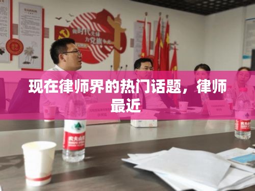 现在律师界的热门话题，律师最近 
