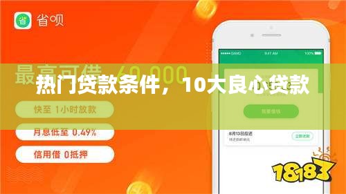 热门贷款条件，10大良心贷款 