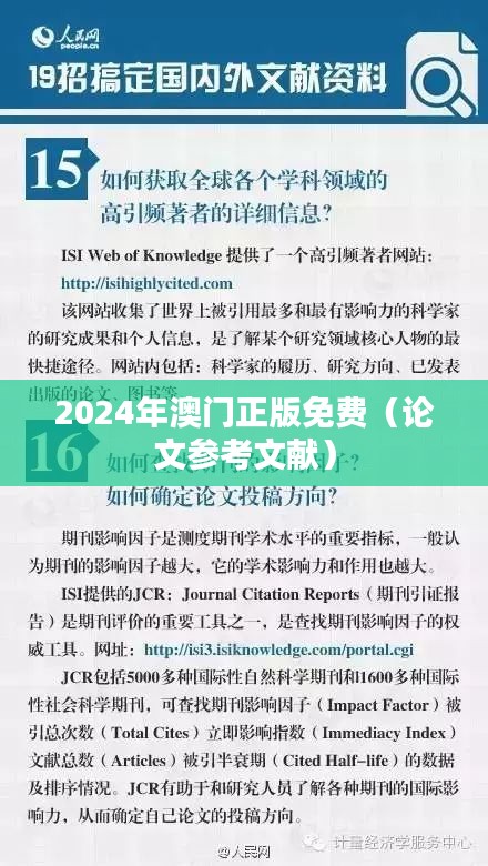 2024年澳门正版免费（论文参考文献）
