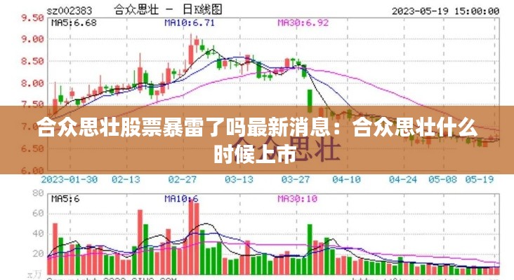 合众思壮股票暴雷了吗最新消息：合众思壮什么时候上市 