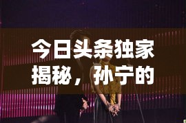 今日头条独家揭秘，孙宁的最新动态与瞩目成就