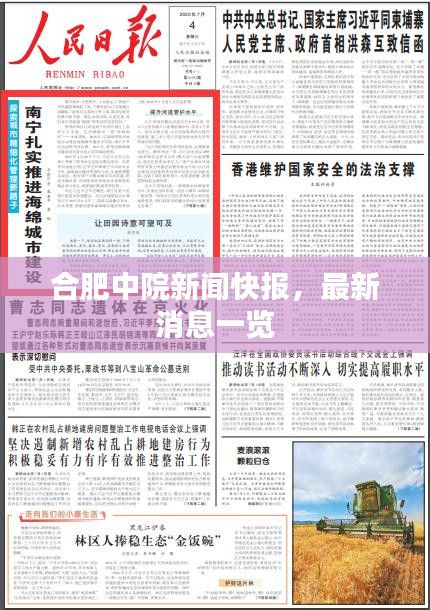 合肥中院新闻快报，最新消息一览