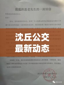 沈丘公交最新动态，路线调整及最新消息全解析
