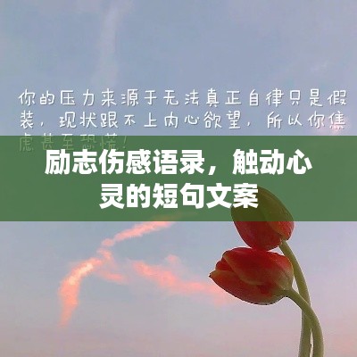 励志伤感语录，触动心灵的短句文案
