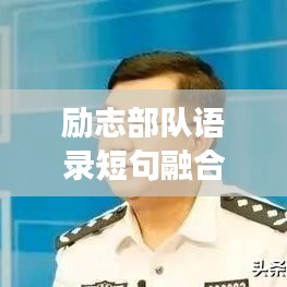 励志部队语录短句融合荟萃