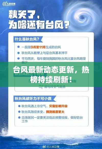 台风最新动态更新，热榜持续刷新！
