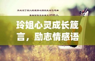 玲姐心灵成长箴言，励志情感语录传递正能量