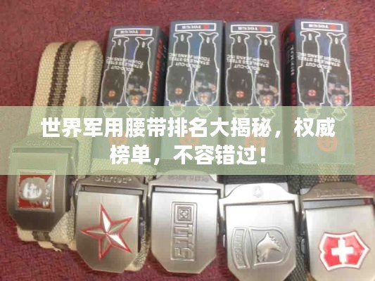 世界军用腰带排名大揭秘，权威榜单，不容错过！