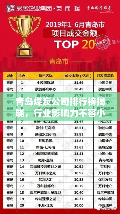 青岛煤炭公司排行榜揭晓，行业影响力不容小觑！