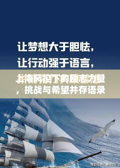 上海风控下的励志力量，挑战与希望并存语录