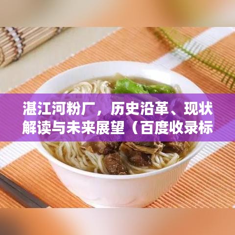 湛江河粉厂，历史沿革、现状解读与未来展望（百度收录标准标题）
