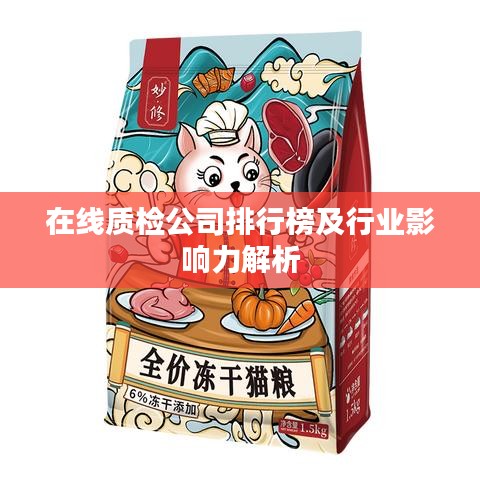 在线质检公司排行榜及行业影响力解析