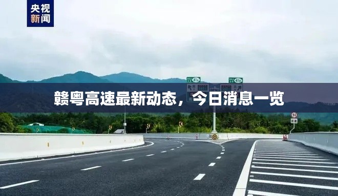 赣粤高速最新动态，今日消息一览