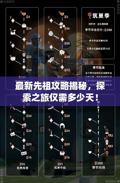 最新先祖攻略揭秘，探索之旅仅需多少天！
