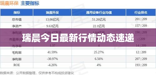 瑞晨今日最新行情动态速递