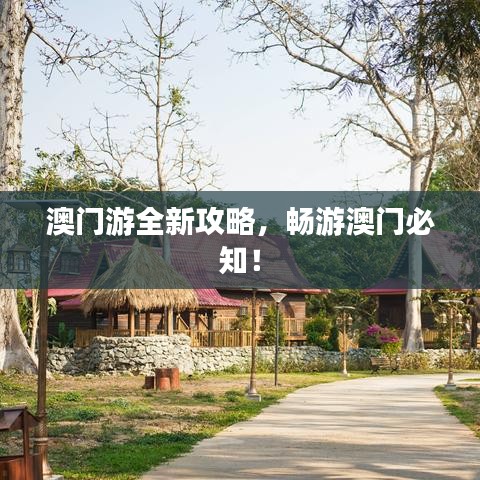 澳门游全新攻略，畅游澳门必知！