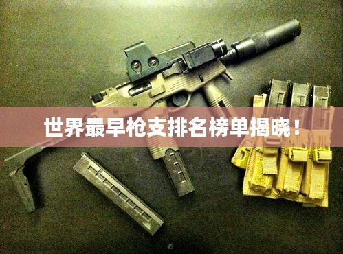 世界最早枪支排名榜单揭晓！