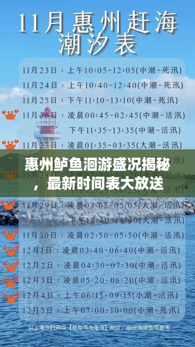 惠州鲈鱼洄游盛况揭秘，最新时间表大放送