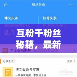 互粉千粉丝秘籍，最新攻略助你快速积累粉丝！