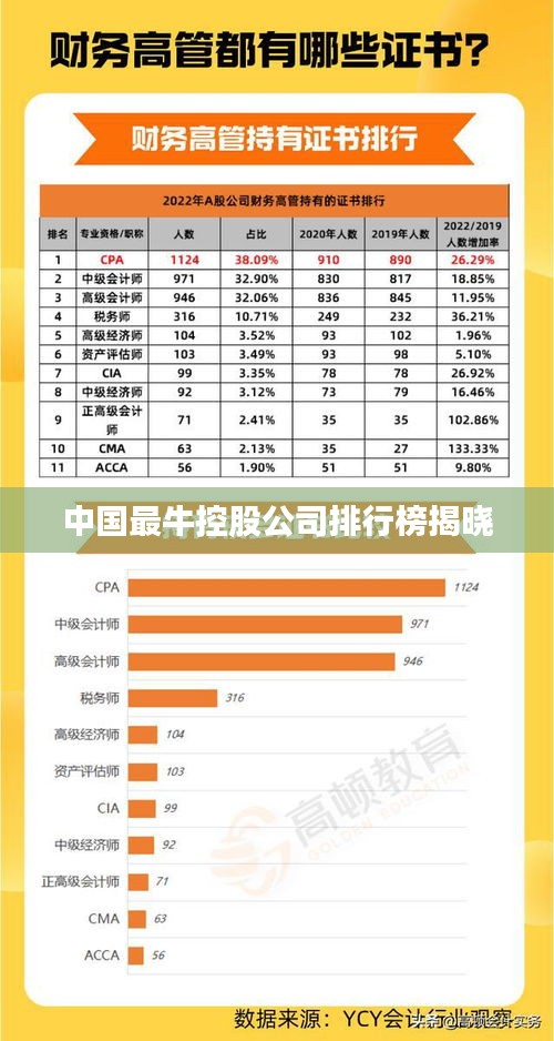 中国最牛控股公司排行榜揭晓