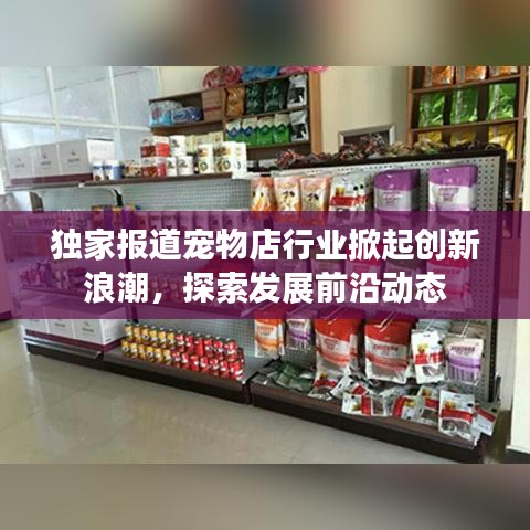 独家报道宠物店行业掀起创新浪潮，探索发展前沿动态