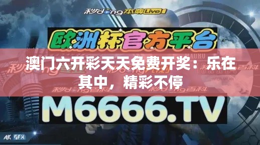 澳门六开彩天天免费开奖：乐在其中，精彩不停