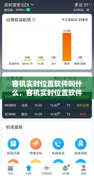 客机实时位置软件叫什么，客机实时位置软件叫什么名称 