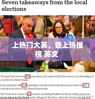 上热门大英，登上热搜榜 英文 