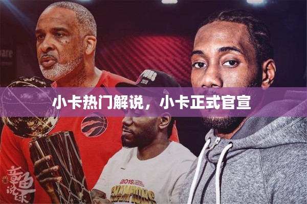 小卡热门解说，小卡正式官宣 