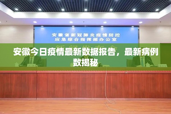 安徽今日疫情最新数据报告，最新病例数揭秘