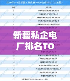 新疆私企电厂排名TOP 10揭秘，领先企业榜单