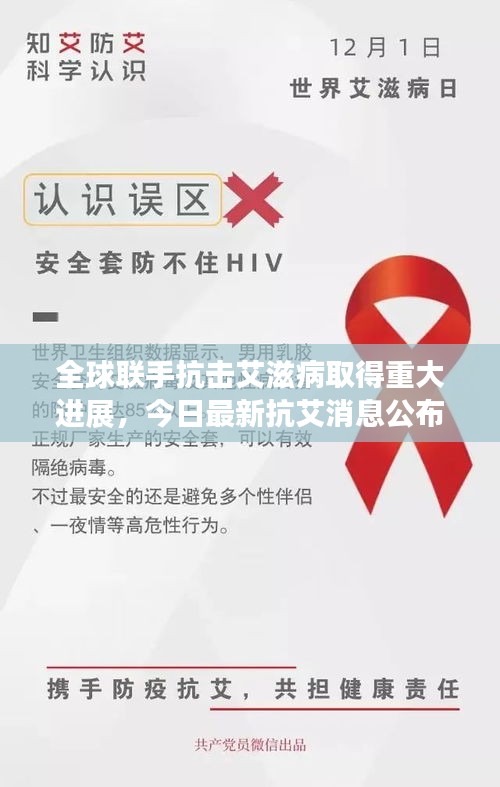 全球联手抗击艾滋病取得重大进展，今日最新抗艾消息公布！