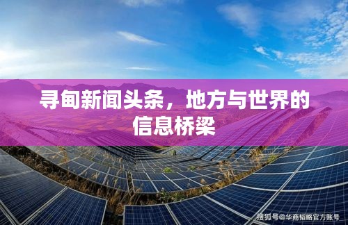 寻甸新闻头条，地方与世界的信息桥梁